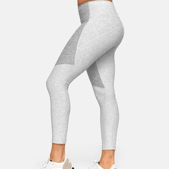 Outdoor Voices 3/4 Two-Tone Leggings Small - Picture 2 of 7